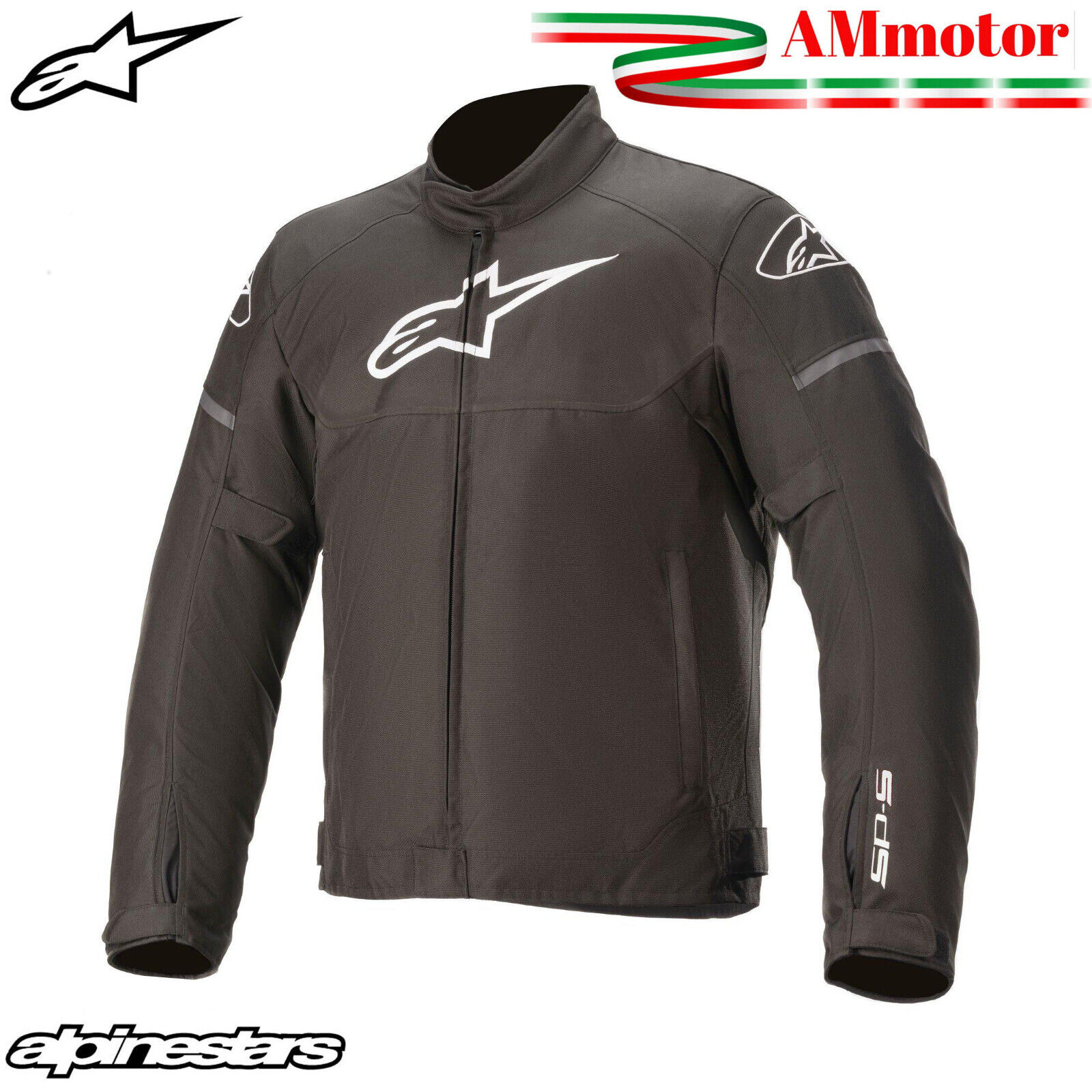 Alpinestars T-SP S Black Protezioni Giacca Moto Uomo Cordura waterproof TG XXL