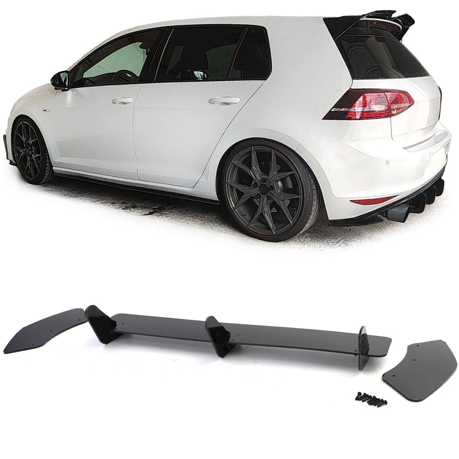 SOTTOPARAURTI DIFFUSORE POSTERIORE PER VW GOLF 7 12-17 GTI SPOILER