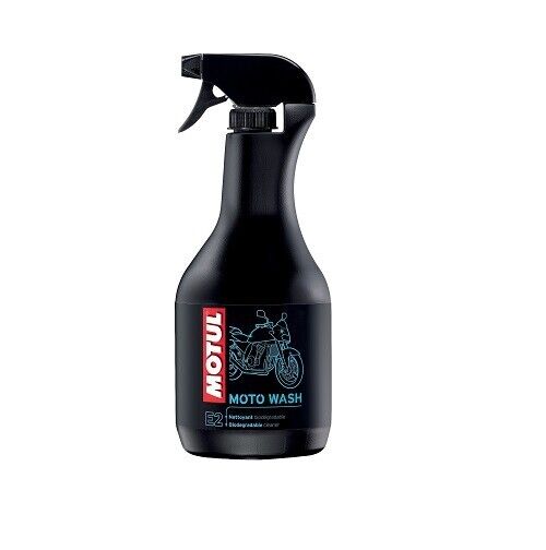 MOTUL E2 MOTO WASH PULITORE SPRAY BIODEGRADABILE PULIZIA MOTO 1 LITRO MC CARE