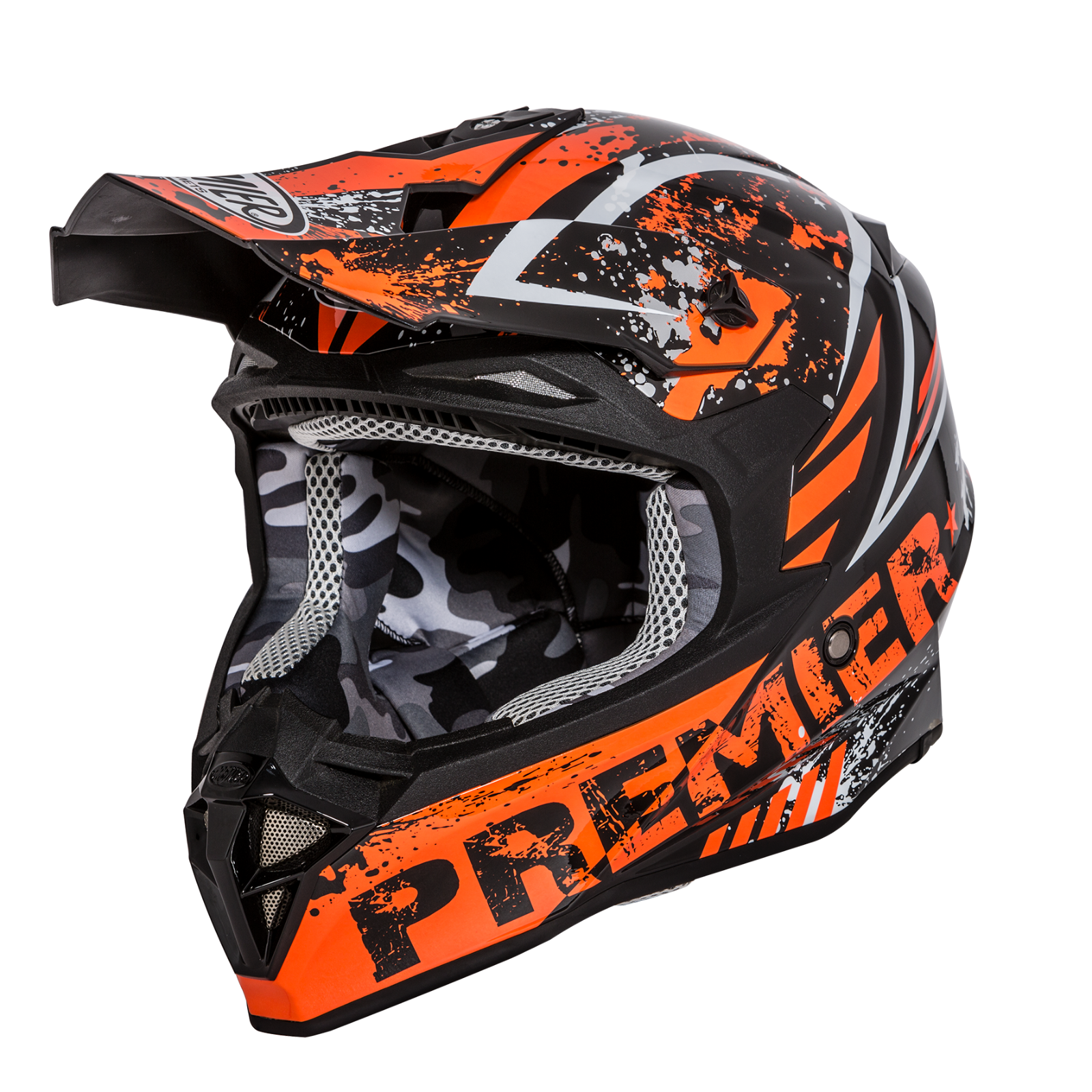 Casco Casque Helm Helmet OFF ROAD PREMIER EXIGE ZX 3 ZX3 taglia L