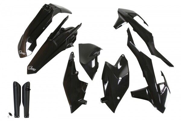 kit plastiche FULL Ktm EXC 125 150 250 300 350 450 500 2017 - 2019 Ufo nero