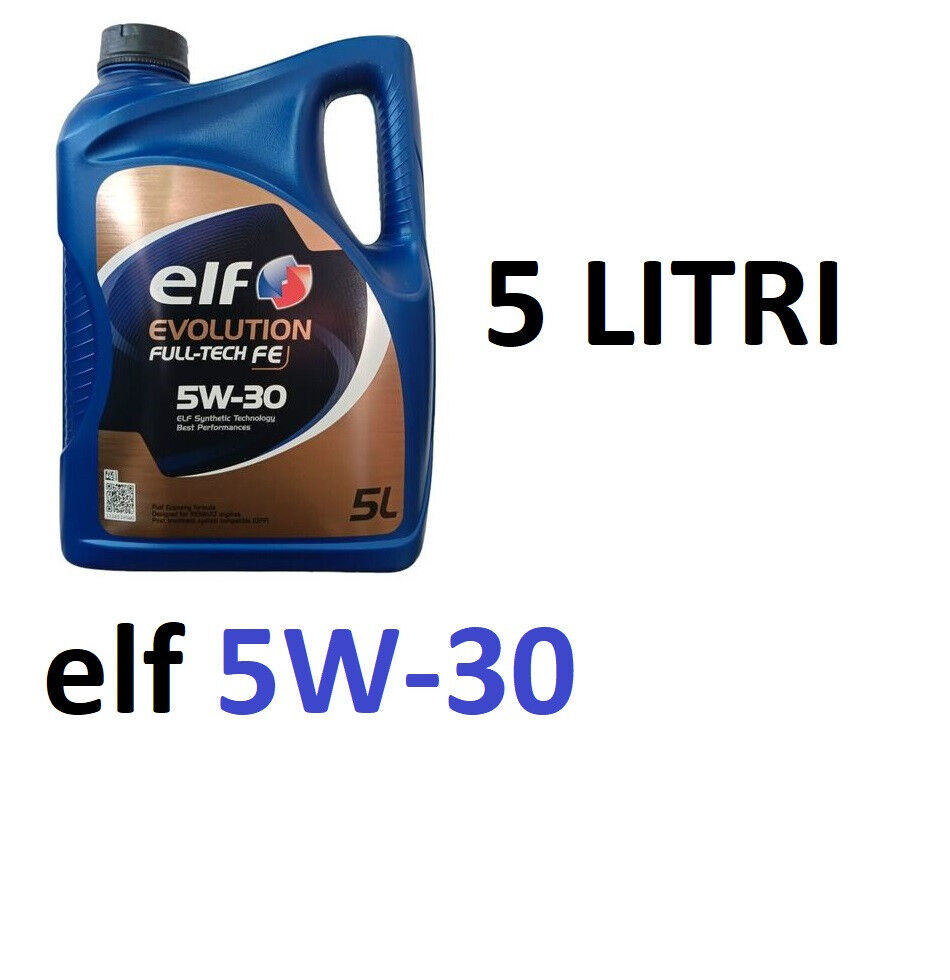 ELF EVOLUTION FULL-TECH FE 5W-30 ACEA C4 (1 FLACONE DA 5 LITRI)