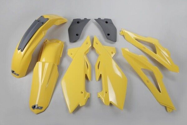 kit plastiche carene Husqvarna CR 125 - 250 2006 - 2008 giallo Ufo Plast