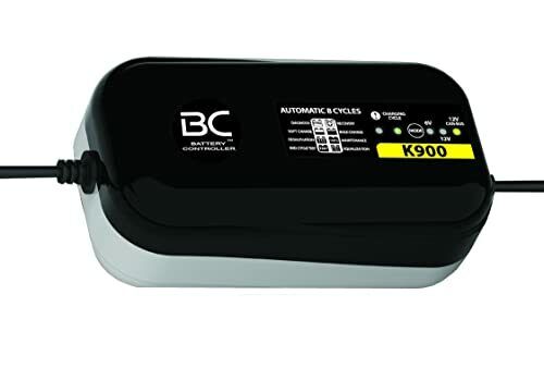 BC K900 - Caricabatteria e Mantenitore 6 Volt/12 Volt/12 Volt CAN-Bus per (r6C)