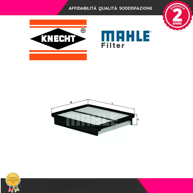 LX2957 Filtro aria (MARCA-KNECHT)