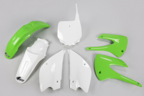 kit plastiche carene Restyling Kawasaki KX 85 2001 - 2013 Ufo Plast Replica