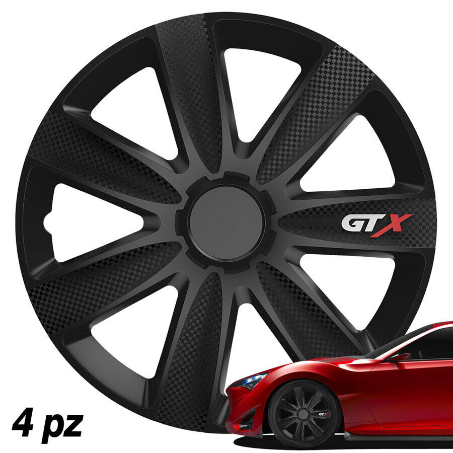 D-GEAR 1523610 15 GTX Carbon Copricerchi