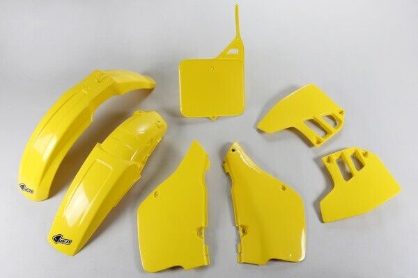 kit plastiche carene Suzuki RM 125 1992 Ufo Plast giallo