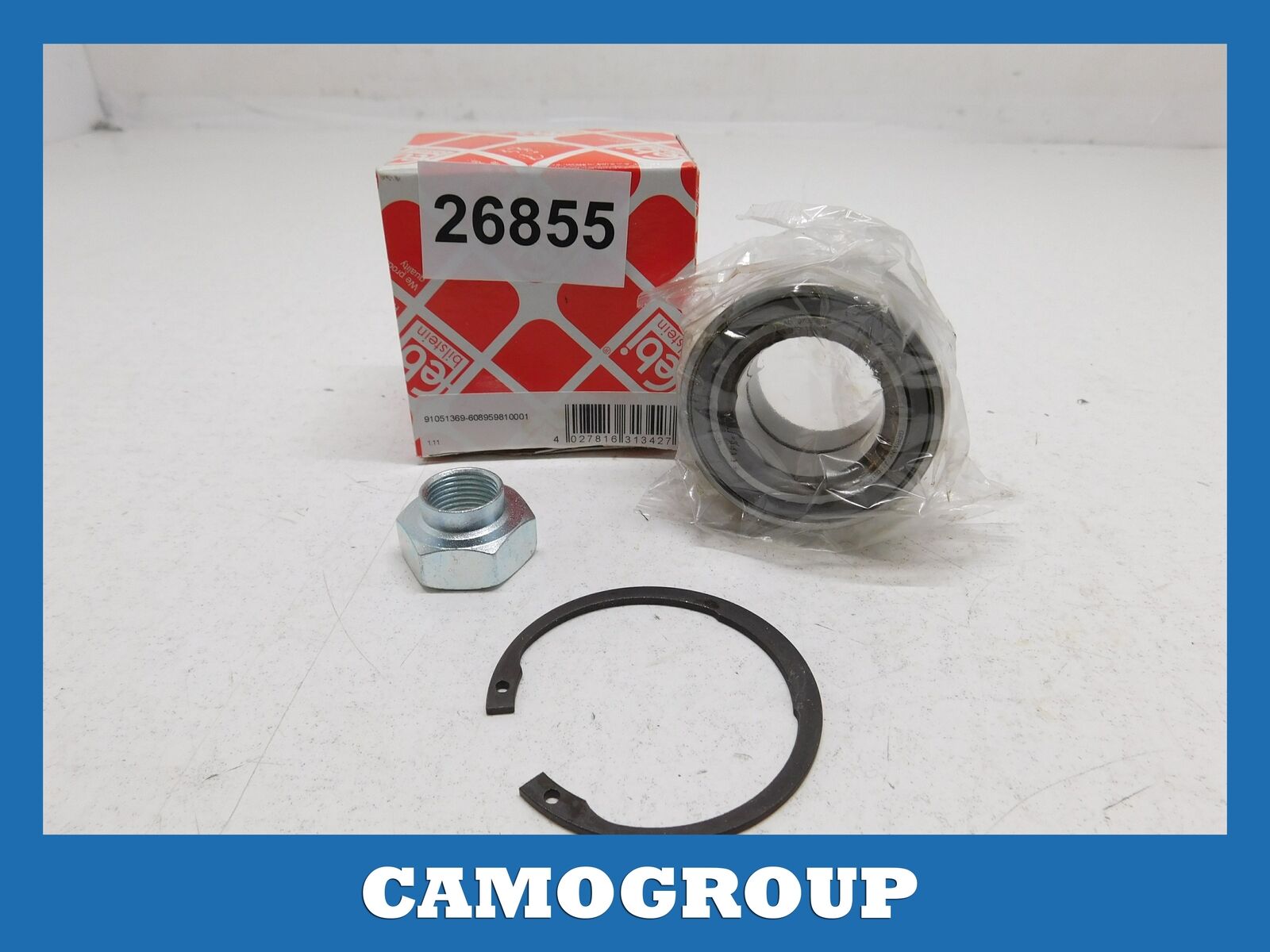 KIT CUSCINETTO RUOTA ANTERIORE FRONT WHEEL BEARING FEBI OPEL AGILA SUZUKI SPLASH