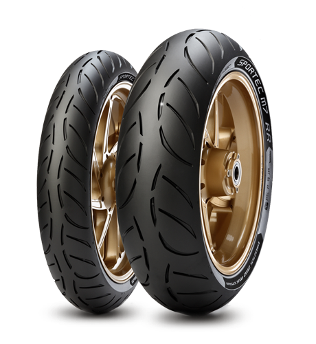 Gomme Moto Metzeler 120/70 R17 58W SPORTEC M7 RR pneumatici nuovi
