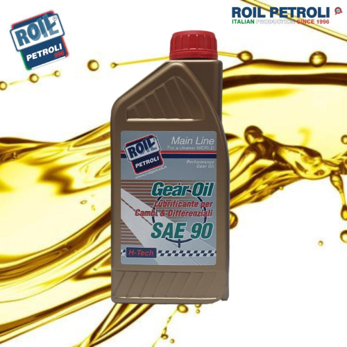 OLIO ROIL GEAR OIL SAE 90 PER CAMBIO E DIFFERENZIALI 1 LITRO