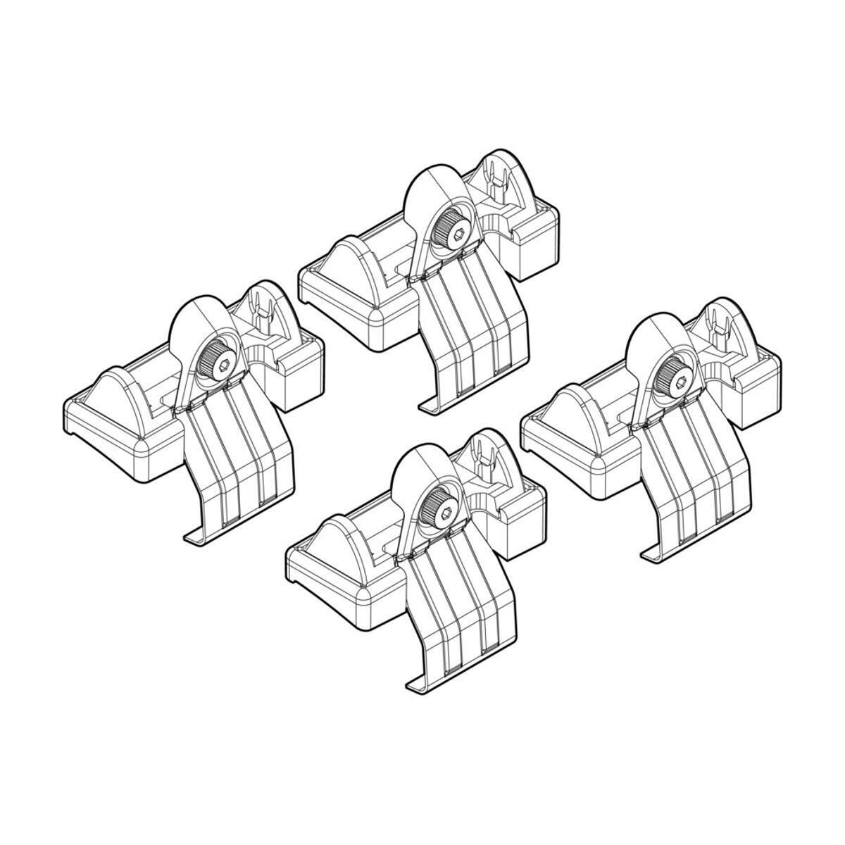 N21003 Kit attacchi 3 1pz KIT ATTACCHI FORD FUSION 10/02>