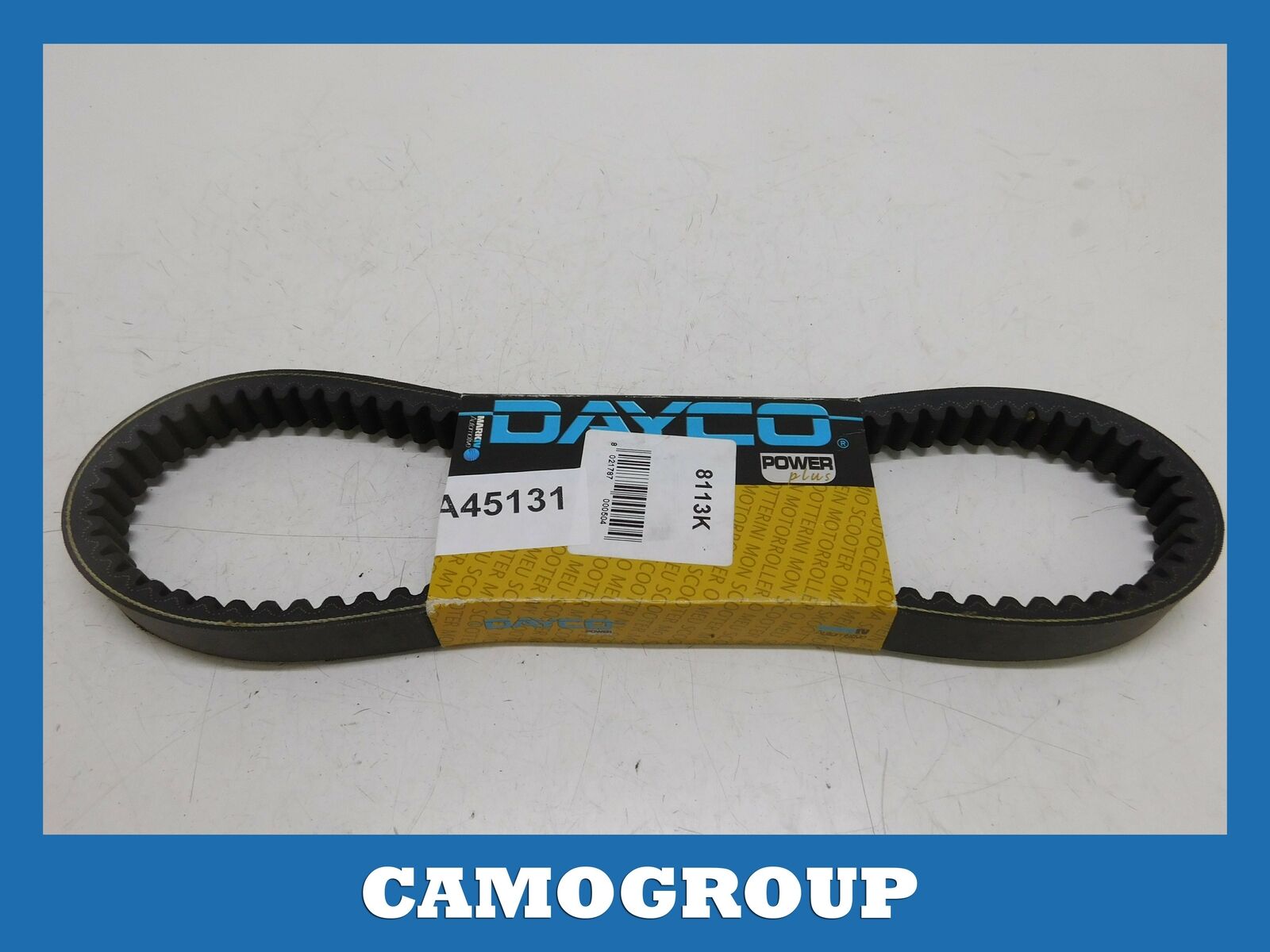 CINGHIA TRASMISSIONE DENTATA TOOTHED TRANSMISSION BELT DAYCO MALAGUTI MADISON