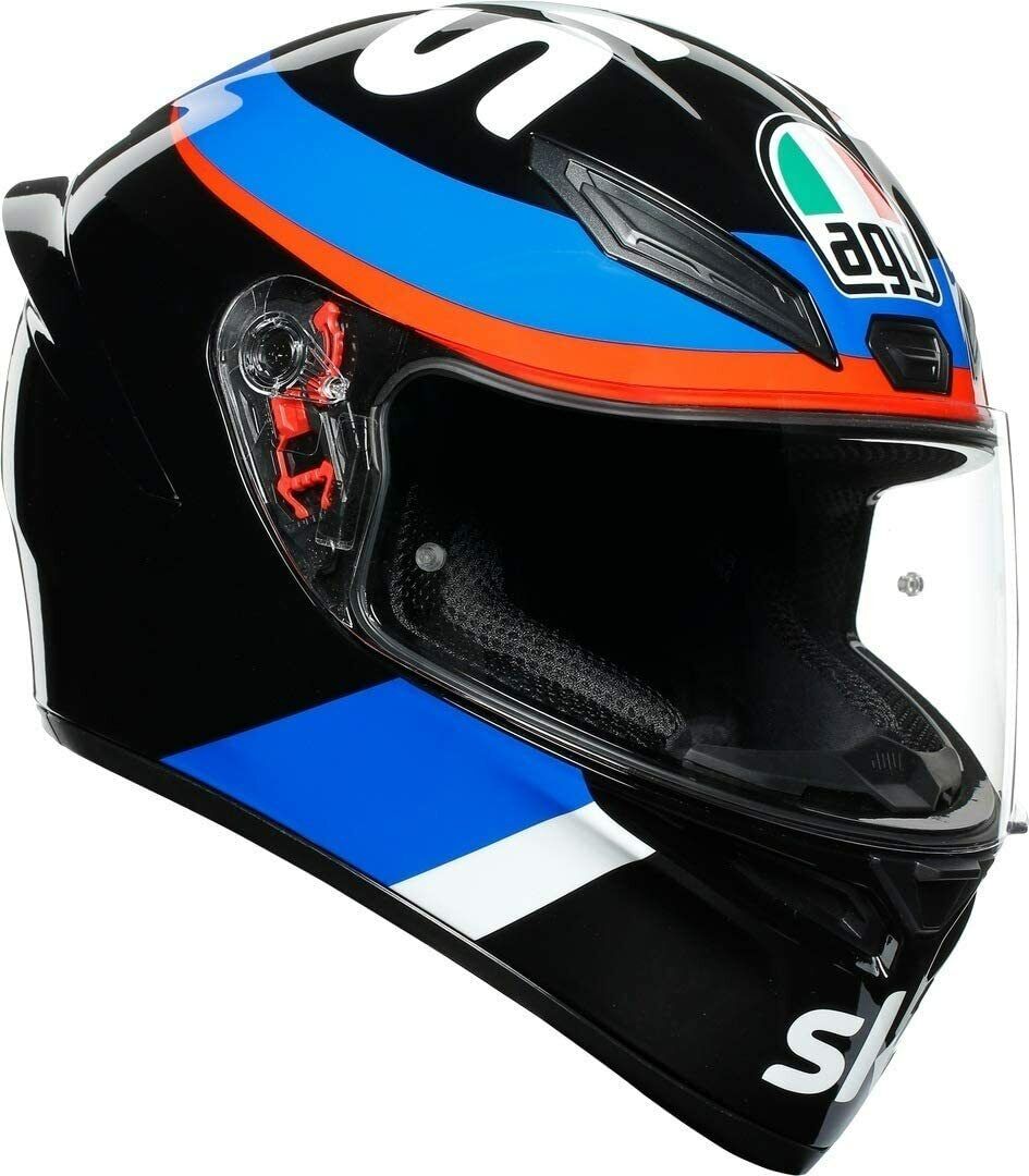 CASCO AGV INTEGRALE K1 REPLICA VALENTINO VR46 Sky Racing Team TAGLIA S