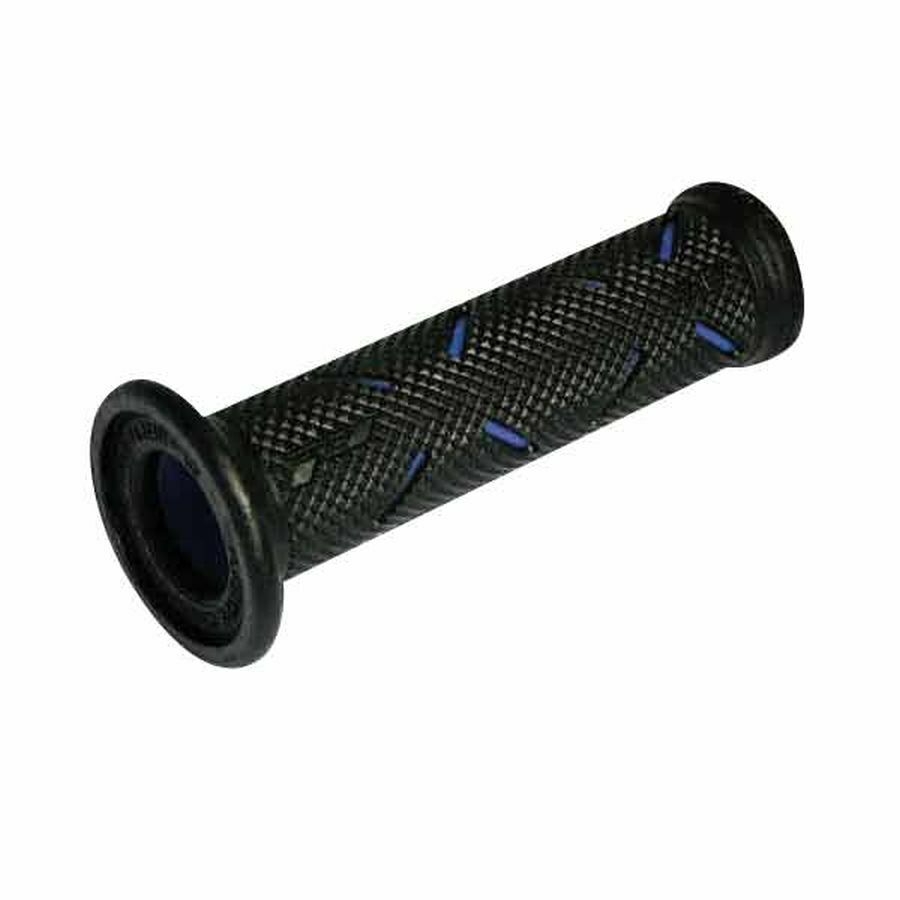 COPPIA MANOPOLE MOTO RACING FORATE PROGRIP 717 BLU