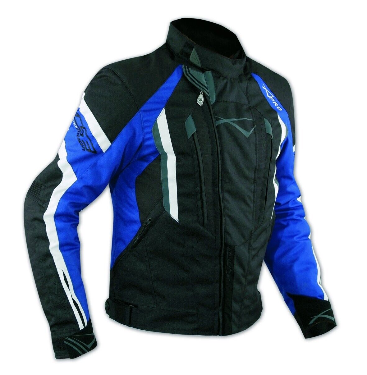 Motorbike Motorcycle Waterproof CE Armours Textile Thermal Tex Jacket  Blue M