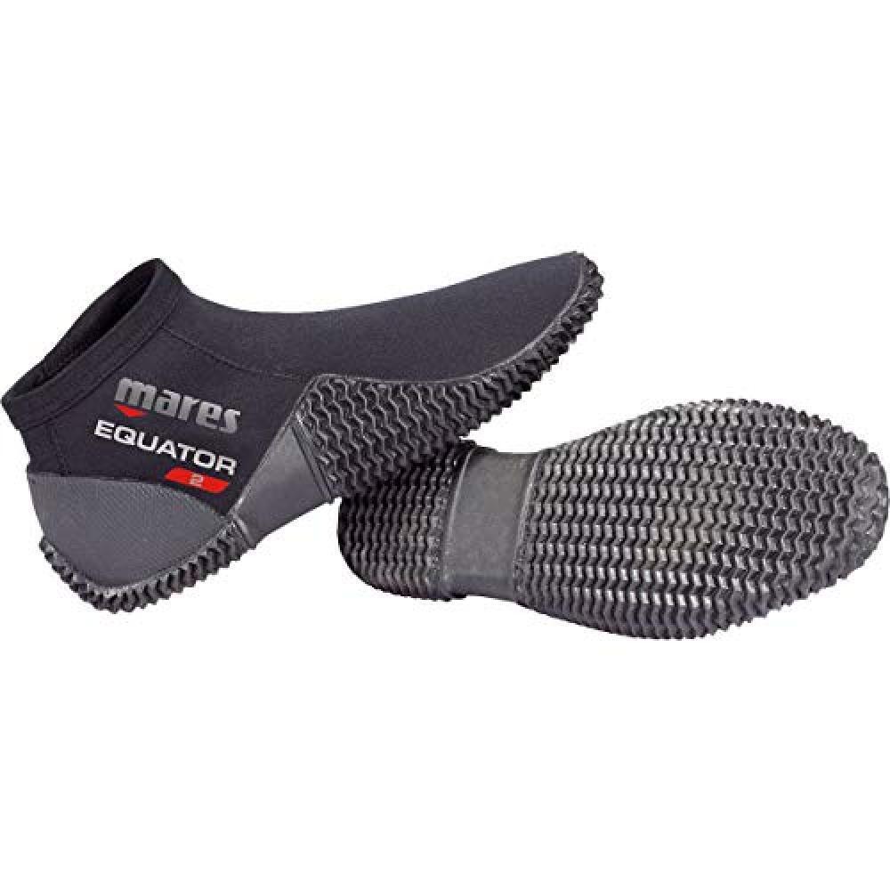 (TG. 6) Mares Equator Boots, Scarpa per Immersione Unisex – Adulto, Nero, 6 -