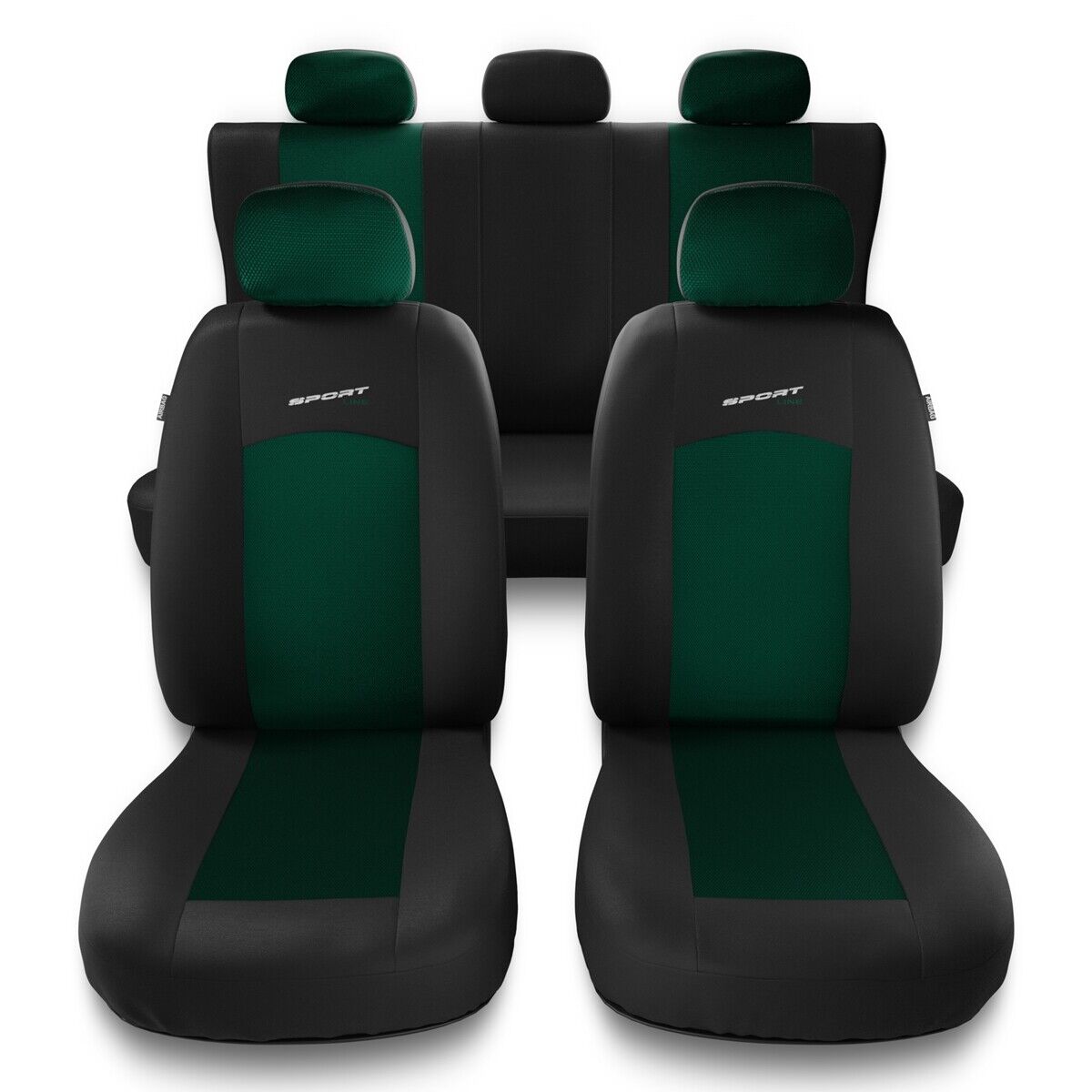 Universale Set coprisedili auto per RENAULT MEGANE 1 2 3 4 III IV - Verde - S-GR