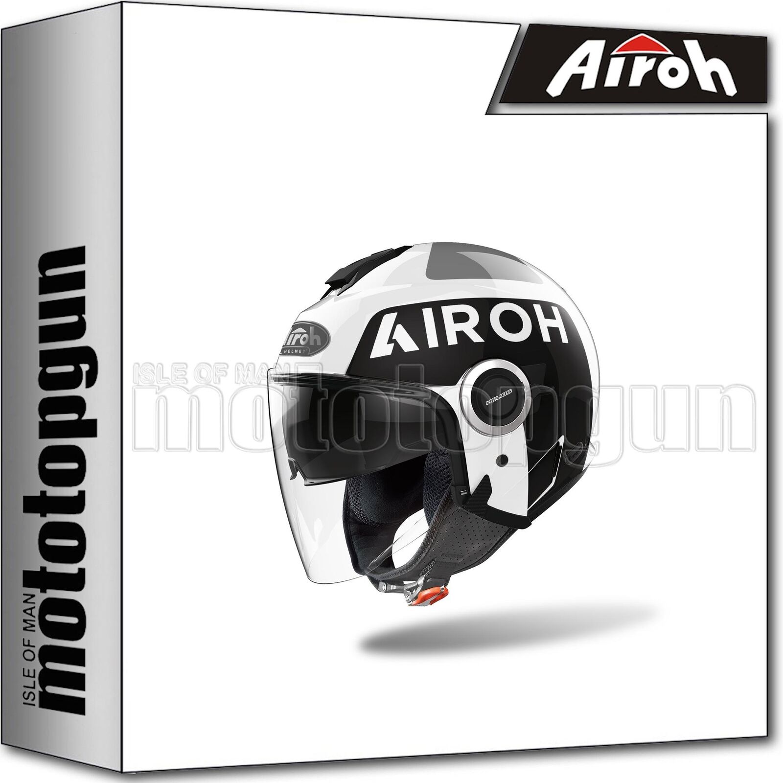 AIROH HELIOS CASCO MOTO JET HEUP38 UP MC