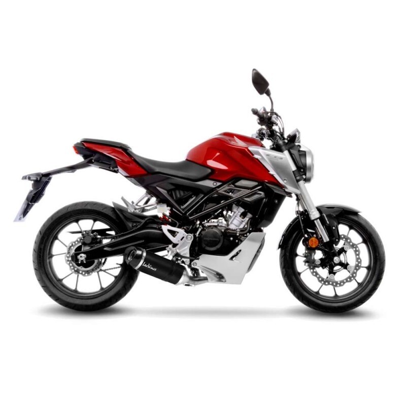 LEOVINCE TERMINALE SCARICO LV ONE EVO CARBON FIBER HONDA CB125 R NEO SPORTS CAFE