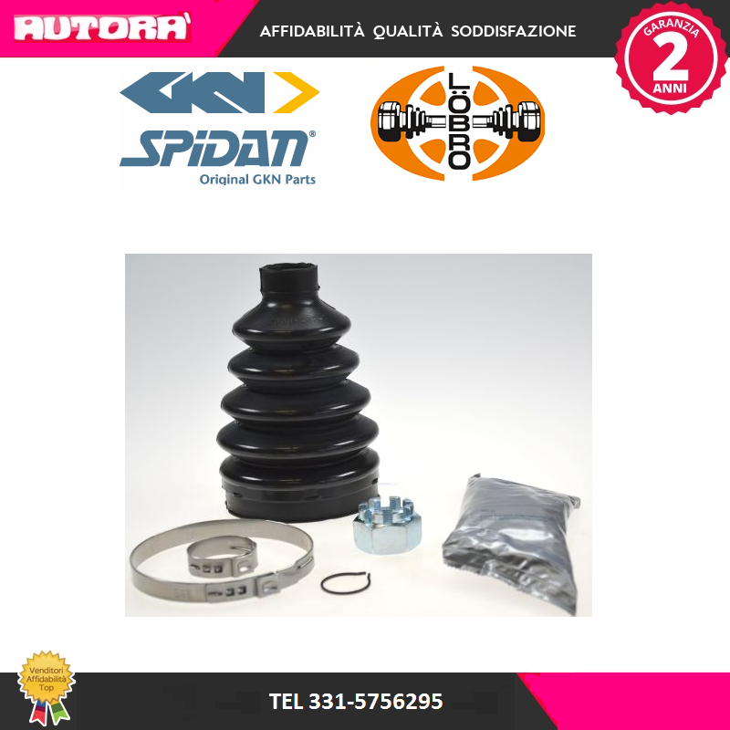 304597 Kit cuffia Semiasse lato ruota (MARCA-LOBRO)..