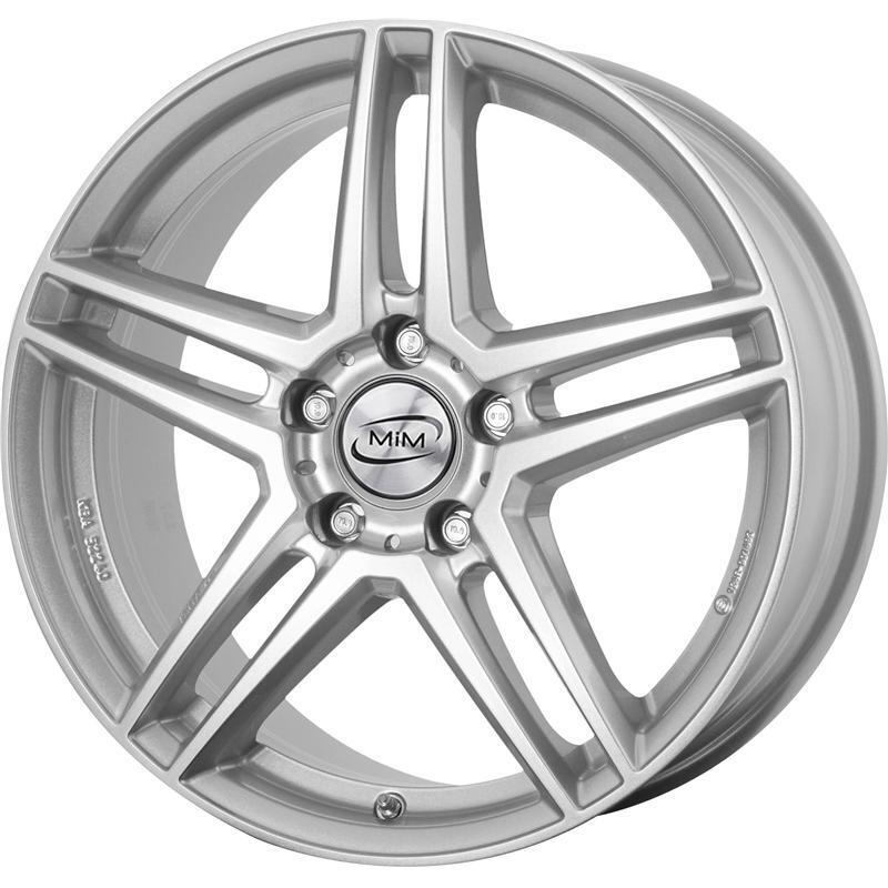 Cerchi in lega per SKODA Octavia 18" - MIM TRAFFORD KRISTAL SILVER