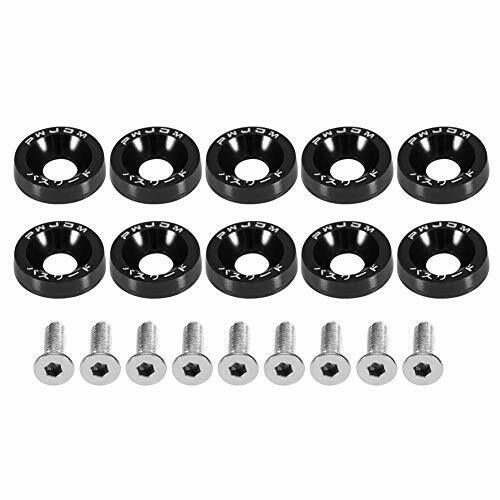 License Plate Bolts Distanziale Nero Per Vite M6 License Plate Bolts (m0r)