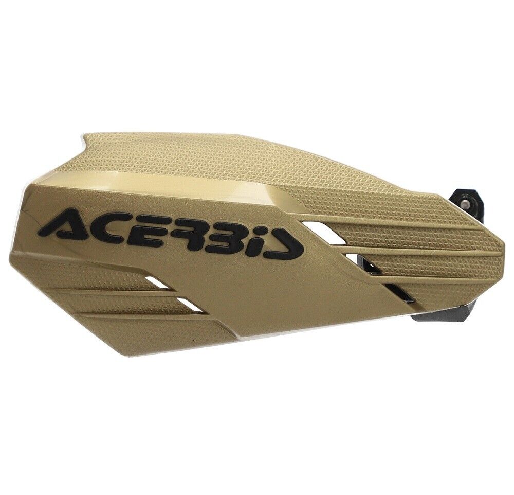 PARAMANI MOTO CROSS ENDURO ACERBIS LINEAR ORO NERO ATTACCO TUTTI I MANUBRI