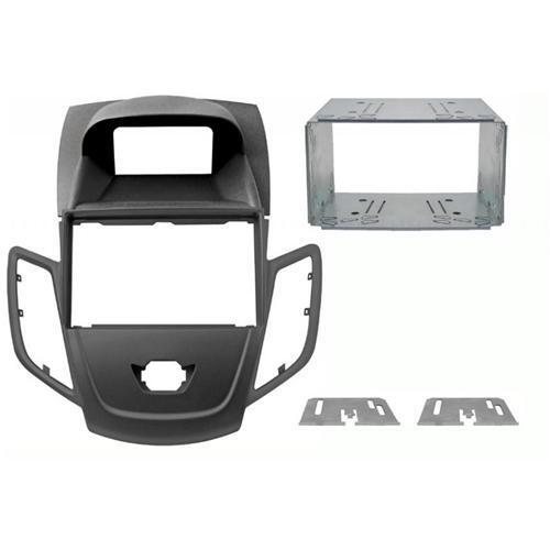 Phonocar 03659 Mascherina 2 Din per Ford Fiesta 2008- colore nero