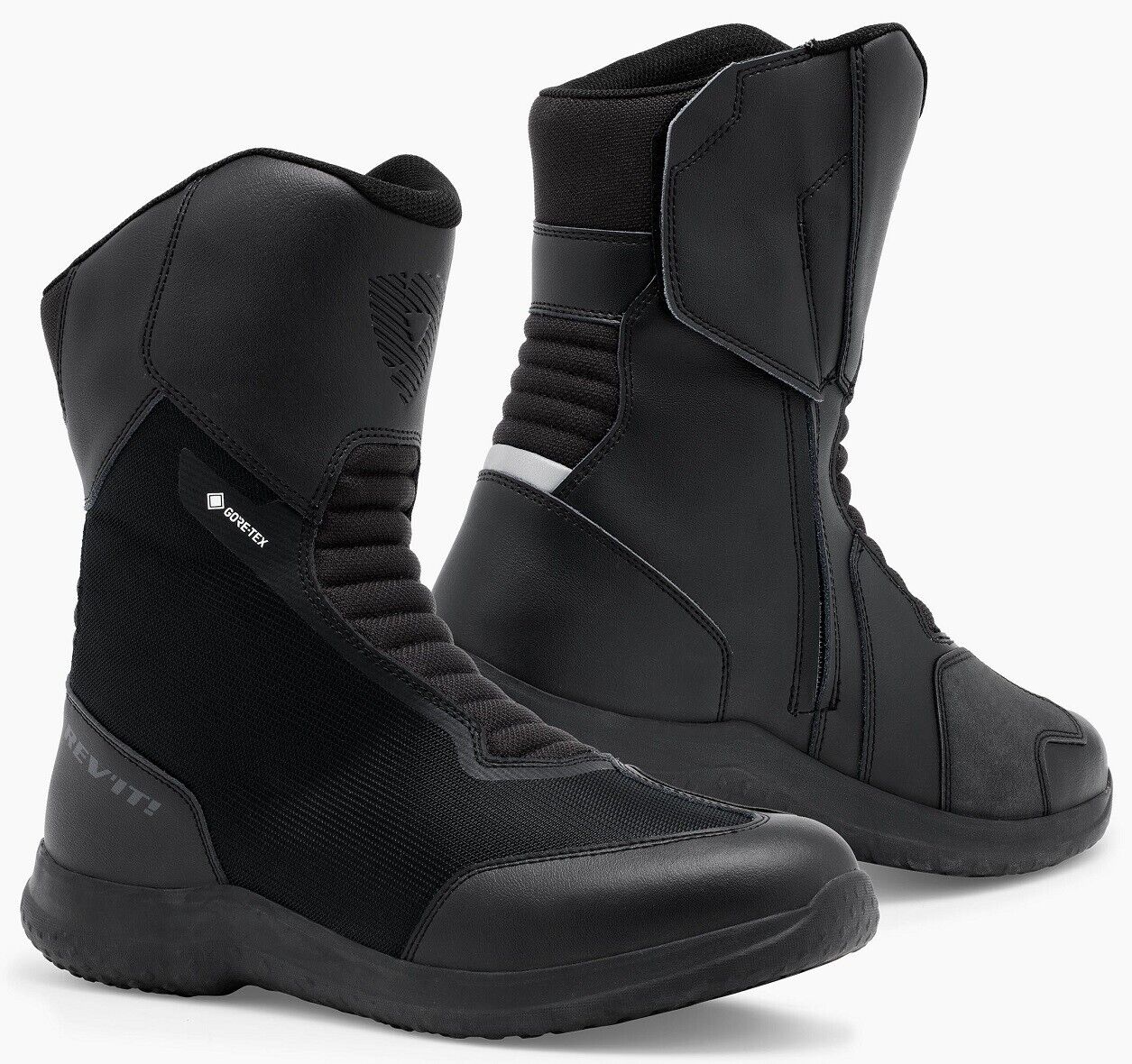 STIVALI BOOTS MOTO REV'IT MAGNETIC GTX GORE TEX BLACK NERO IMPERMEABILE TG 42