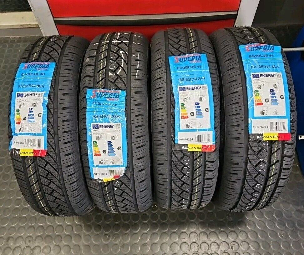 185/65 R14 SUPERIA 4S PNEUMATICI FIAT PANDA 4X4 GOMME 4 STAGIONI M+S DOT2024