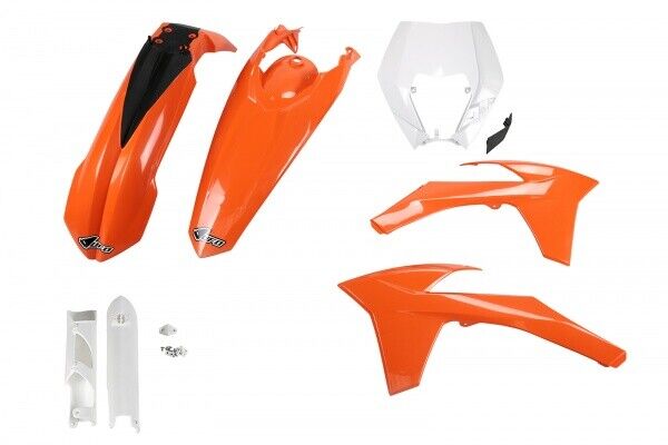 kit plastiche Ktm Exc 125 200 250 300 350 450 500 2012 - 2013 Replica portafaro