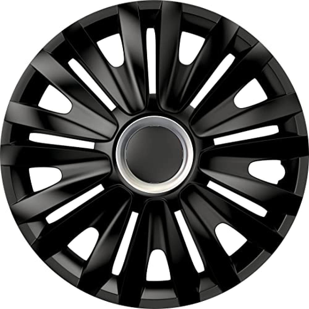 (TG. 14 inch) SUMEX VNJ9614 Copricerchi 14" Illinois, Nero - NUOVO