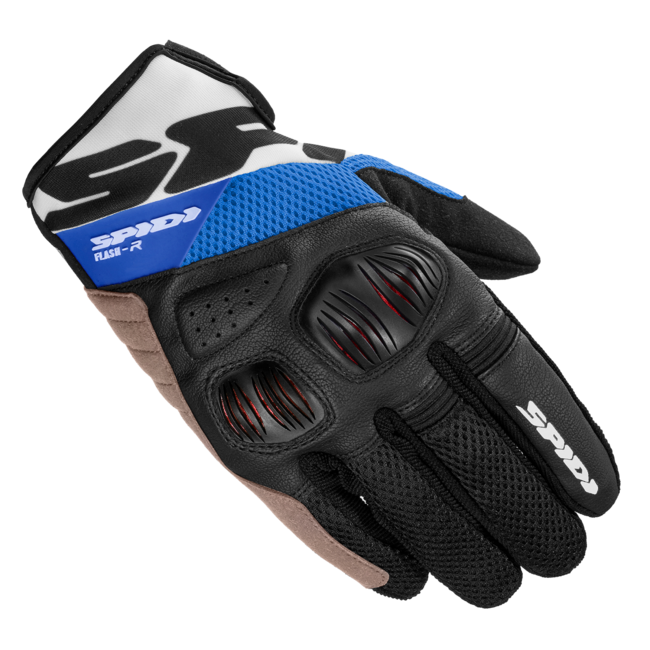 GUANTO GLOVE IN TESSUTO FLASH - R EVO NERO BLU SPIDI SIZE S