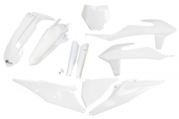 kit plastiche carene FULL Ktm SX SXF 125 150 250 350 450 2019 - 2022 bianco