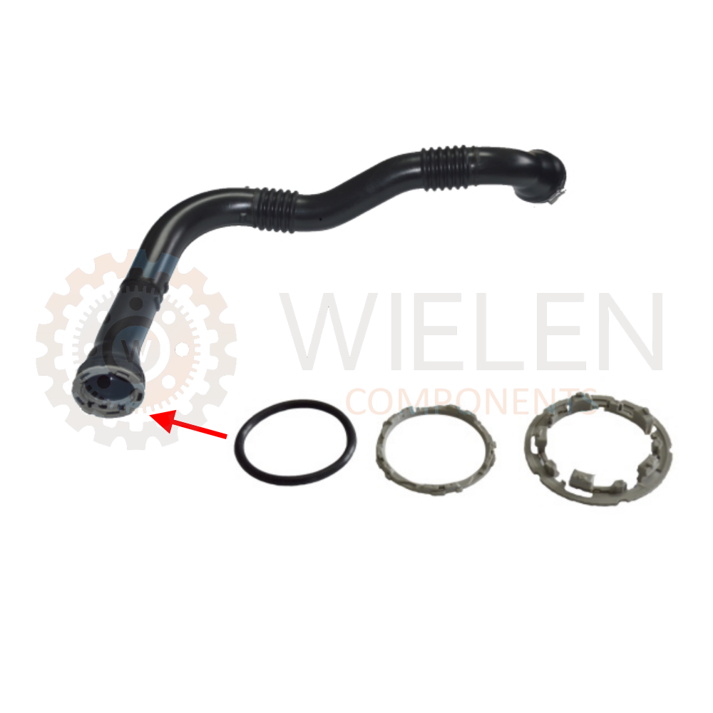 KIT RIPARAZIONE MANICOTTO INTERCOOLER TUBO ASPIRAZIONE PER OPEL INSIGNA 1.6 CDTI