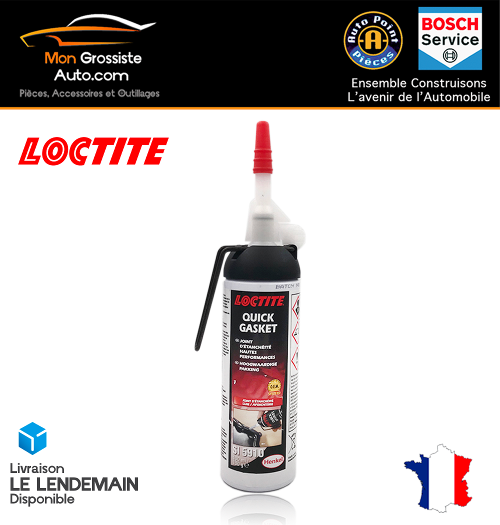 Loctite 5910 Rapida Guarnizione di Tenuta Nero 100mL Cartuccia