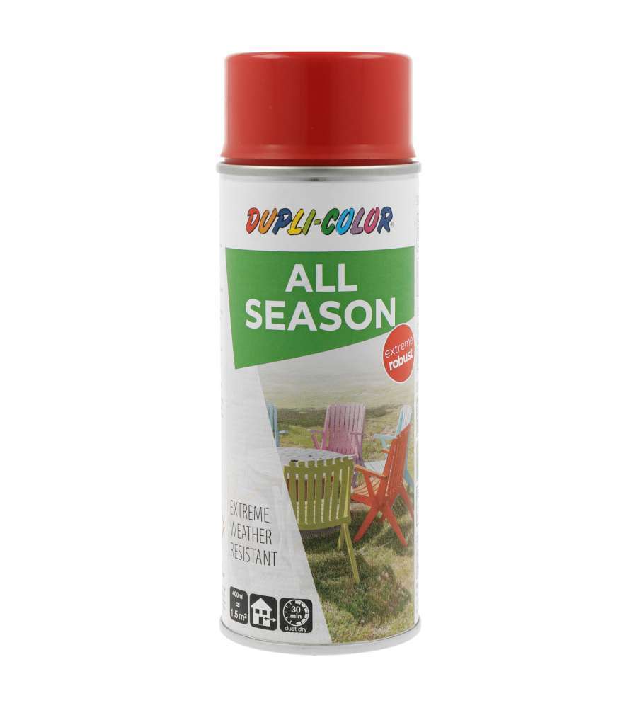 Smalto Spray All Season RAL 3000 Rosso Fuoco
