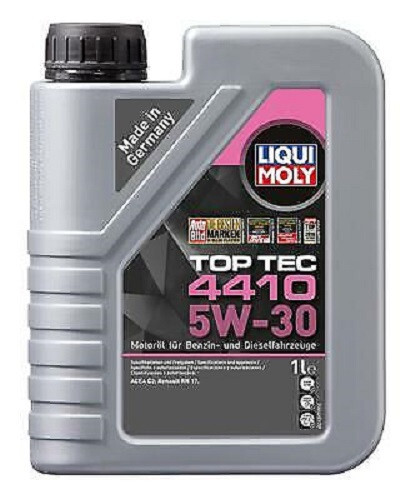 LIQUI MOLY TOP TEC 4410 5W30 OLIO MOTORE ACEA C3 RENAULT RN17 BARATTOLO 1 LITRO