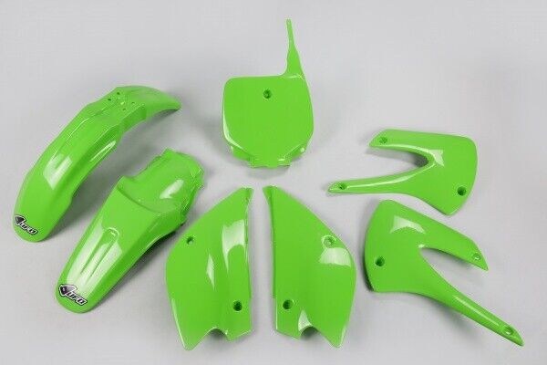 kit plastiche carene Restyling Kawasaki KX 85 2001 - 2013 Ufo Plast verde