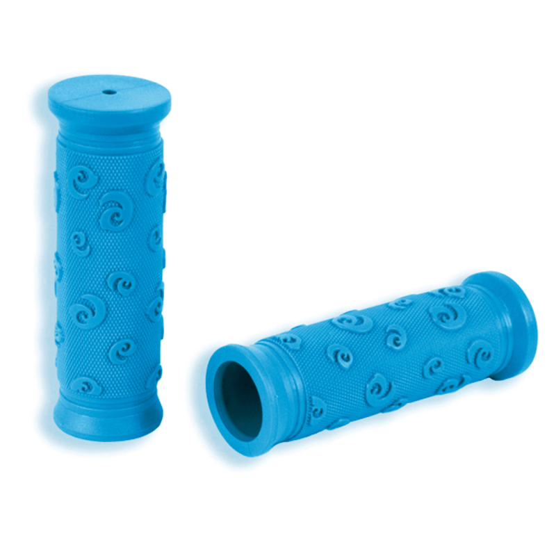 Coppia Manopole Bicicletta Grip-Shift E Niño. Azzurro per Bici Bicicletta