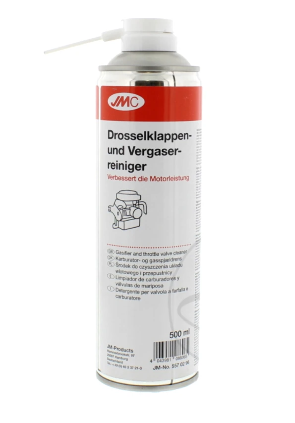 Detergente Carburatore E Iniezione Professional Carburetor Cleaner 500ml