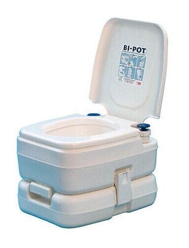 Potti Wc Chimica Portatile Fiamma Bi-Pot 30 11 Litri Water Furgone Camper