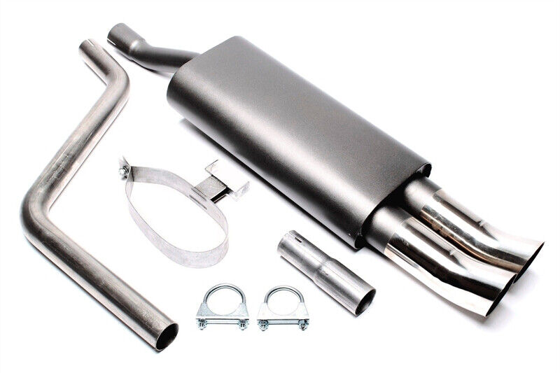 Sport rear muffler per Polo