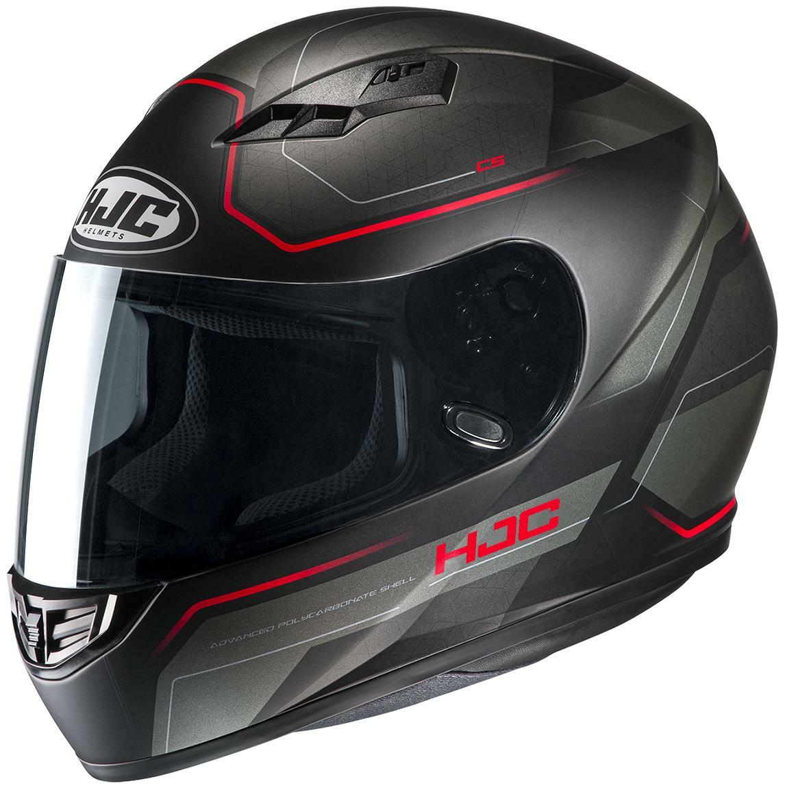 Casco Integrale HJC CS-15 Inno MC1SF Nero Rosso Grigio Opaco Taglia Size XL