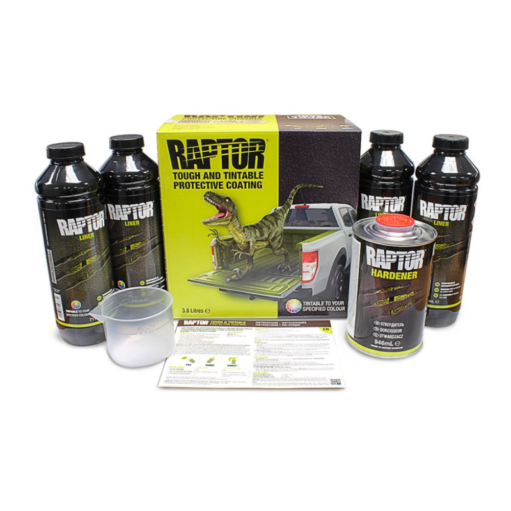 Kit Da Raptor Teintable 4 Bottiglia, Indurente Upol