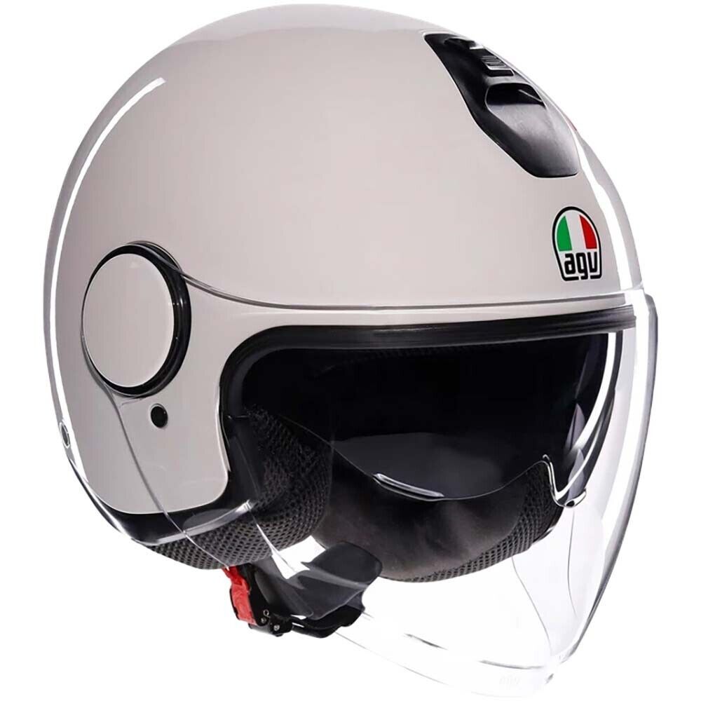 CASCO HELMET MOTO JET AGV ETERES MONO MATERIA WHITE BIANCO  TG XXL
