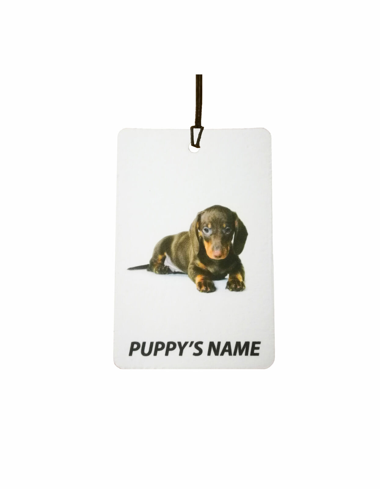 Deodorante Per Auto Personalizzato DACHSHUND PUPPY