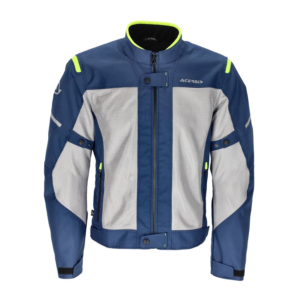 GIUBBINO ACERBIS RAMSEY UOMO TRAFORATO CE BLU-GIALLO TAGLIA S