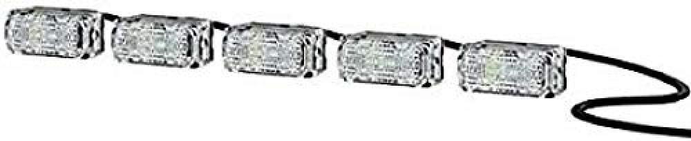 HELLA 2PT 980 789-051 LED-Luce guida diurna, LEDayFlex II, 12V, diritto, colore